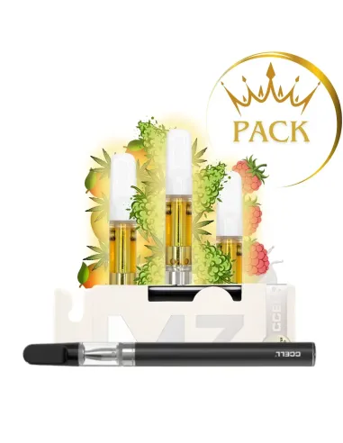 Pack Vape + 3 E-liquids 10-OH-HHC – Livraison UE | GBZ420